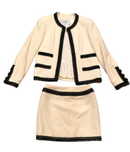 Load image into Gallery viewer, CHANEL ICONIC 1994 "SCOUBIDOU" RUNWAY JACKET SKIRT SET SUIT