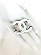 Load image into Gallery viewer, CHANEL MIRROR CC LOGO BROOCH