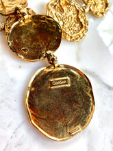 Load image into Gallery viewer, CARTIER JACKIE O 1970s GILDED STERLING SILVER MEDALLION BELT
