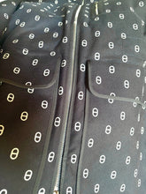 Load image into Gallery viewer, HERMES NAVY BLUE CHAÎNE D’ANCRE REVERSIBLE PARKA JACKET QUILTED COAT
