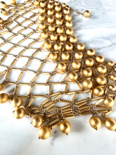 Load image into Gallery viewer, POGGI PARIS CHOKER BIB NECKLACE EARRING SPECTACULAR SET VINTAGE 1980’s.

