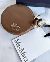 Load image into Gallery viewer, MAX MARA LEATHER TEDDY BAG CHARM WALLET COIN PURSE KEY FOB
