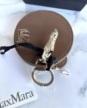 Load image into Gallery viewer, MAX MARA LEATHER TEDDY BAG CHARM WALLET COIN PURSE KEY FOB
