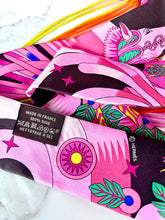 Load image into Gallery viewer, HERMES RARE PINK FRINGED SILK TWILLY LA SOURCE DE PEGASE
