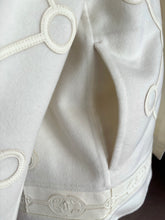 Load image into Gallery viewer, HERMES DOUBLE FACE CASHMERE LEATHER EMBROIDERED EXCEPTIONAL JACKET COAT NEW
