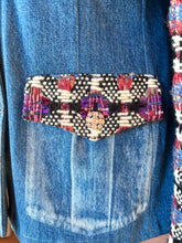 Load image into Gallery viewer, CHANEL 2016 AUTUMN DENIM JEAN TWEED JACKET RUNWAY

