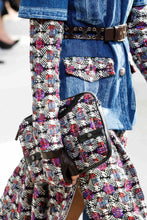 Load image into Gallery viewer, CHANEL 2016 AUTUMN DENIM JEAN TWEED JACKET RUNWAY
