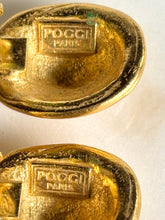 Load image into Gallery viewer, POGGI PARIS CHOKER BIB NECKLACE EARRING SPECTACULAR SET VINTAGE 1980’s.
