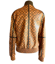 Load image into Gallery viewer, HERMES EQUESTRIAN PRINTED LEATHER BOMBER JACKET NEW
