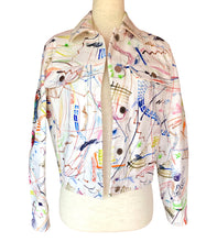 Load image into Gallery viewer, HERMÈS EMBROIDERED CHEVALOSCOPE DENIM JACKET 2023 NEW WITH TAGS $5,500
