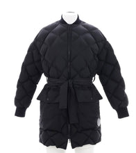 Load image into Gallery viewer, HERMÈS LONG DIAMOND QUILTED DOWN PUFFER COAT JACKET NEW $4,425
