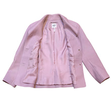 Load image into Gallery viewer, HERMÈS 2023 PINK MAUVE LEATHER BLAZER JACKET NEW
