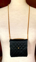 Load image into Gallery viewer, CHANEL “MODE ET MAQUILLAGE” VINTAGE MICRO MINI BAG NECKLACE LEATHER 1988 PRISTINE
