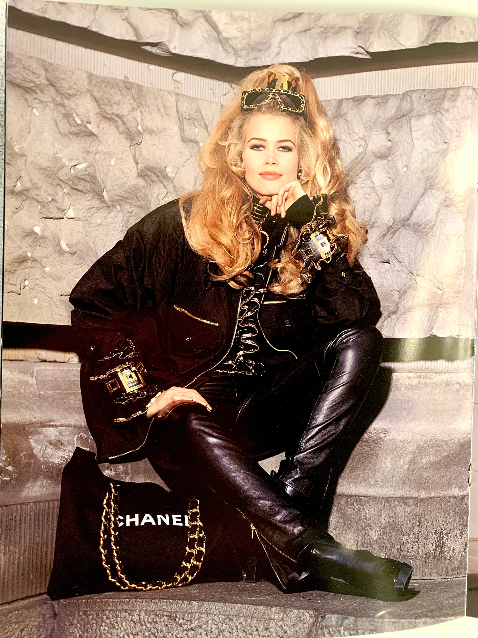 CHANEL 1993 SPRING SUMMER COLLECTION CATALOGUE CLAUDIA SCHIFFER – The Paris  Mademoiselle