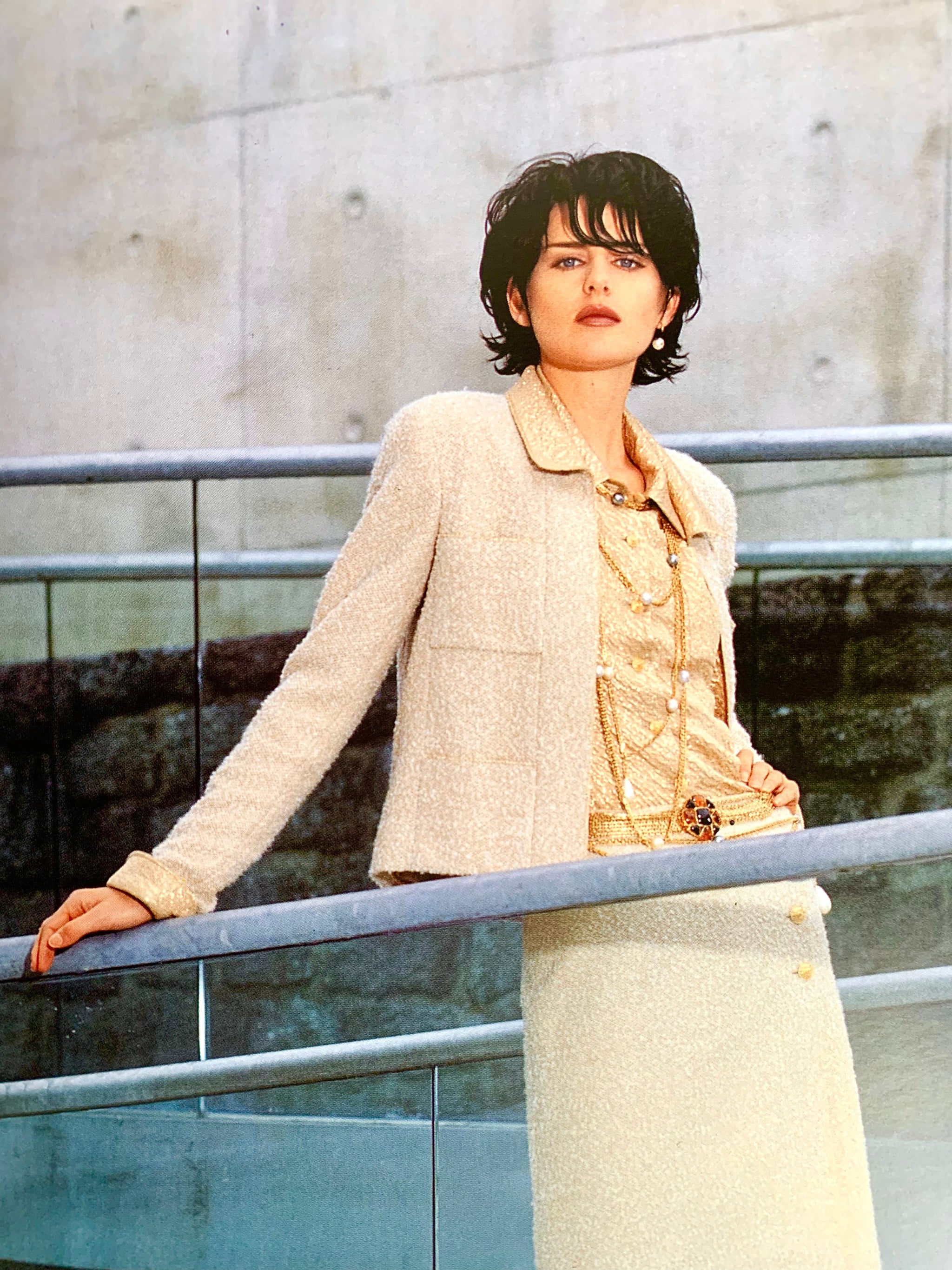 CHANEL 1996 - 1997 AUTUMN WINTER HARDCOVER CATALOGUE STELLA