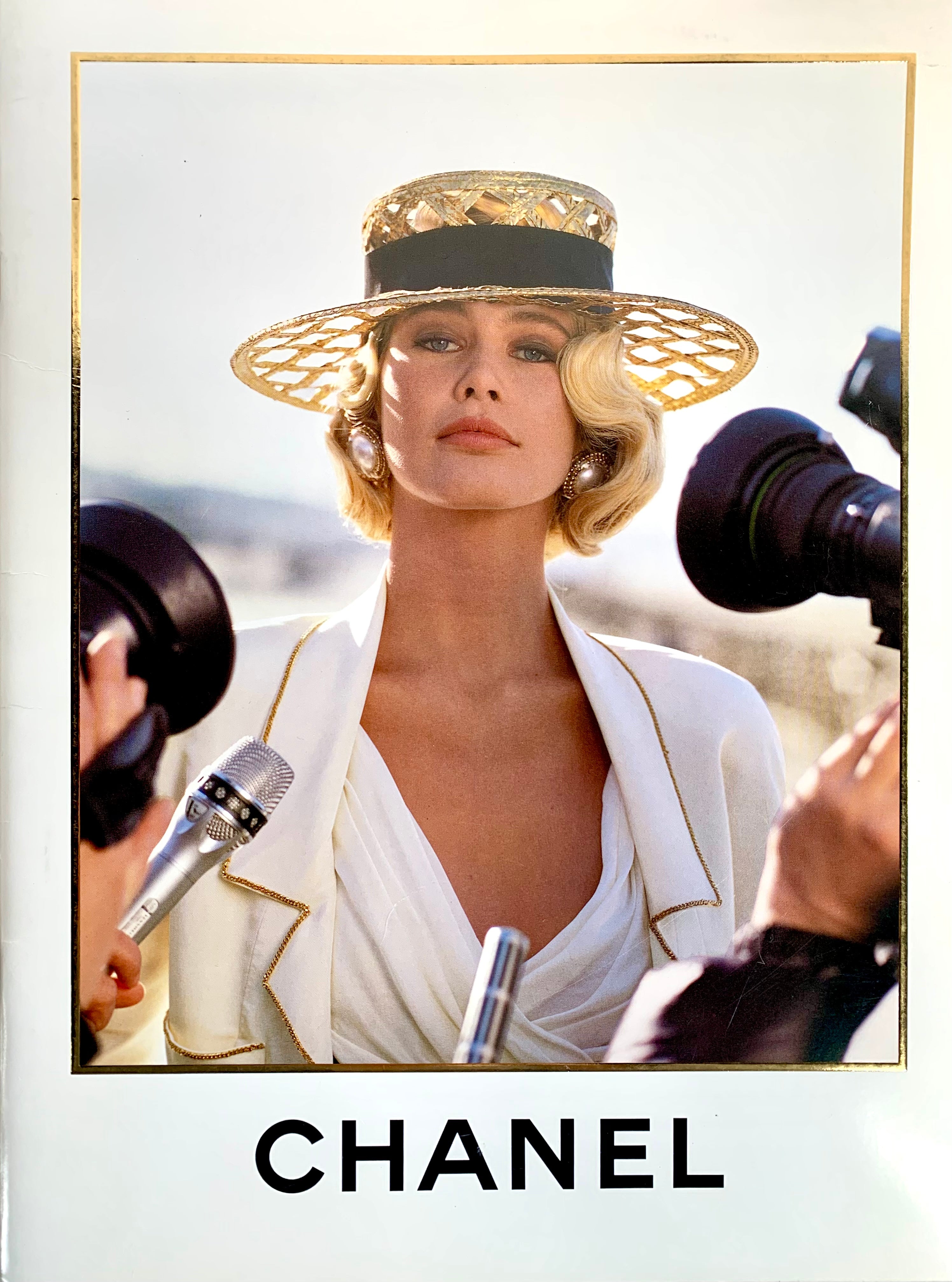 CHANEL 1990 SPRING SUMMER CATALOGUE CLAUDIA SCHIFFER HELENA CHRISTENSE –  The Paris Mademoiselle