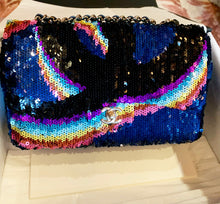 Load image into Gallery viewer, CHANEL 2021 K SEQUIN RAINBOW FLAP BAG PRISTINE
