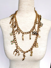 Load image into Gallery viewer, CHANEL 31 ELABORATE AMULET MEDALLION CHARM GRIPOIX NECKLACE BELT NEW WITH TAGS
