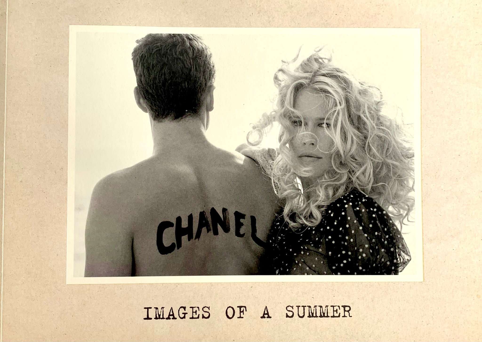 ちゃぴ　SANDY WELCH アートボード　パフューム　CHANEL CHANEL 2008 SPRING SUMMER HARDCOVER CLAUDIA SCHIFFER ART
