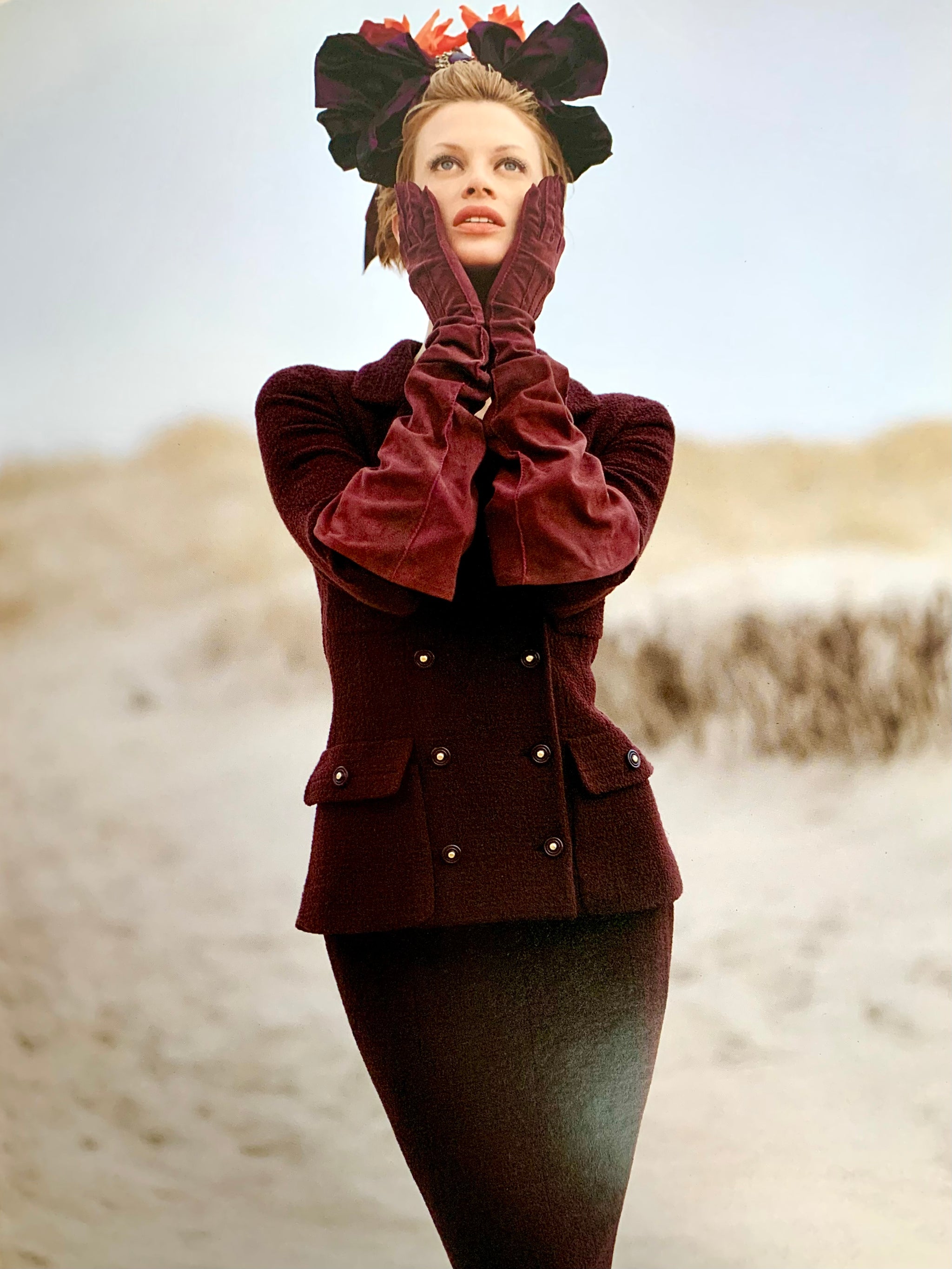 CHANEL 1995 - 1996 AUTUMN WINTER SHALOM HARLOW, CLAUDIA