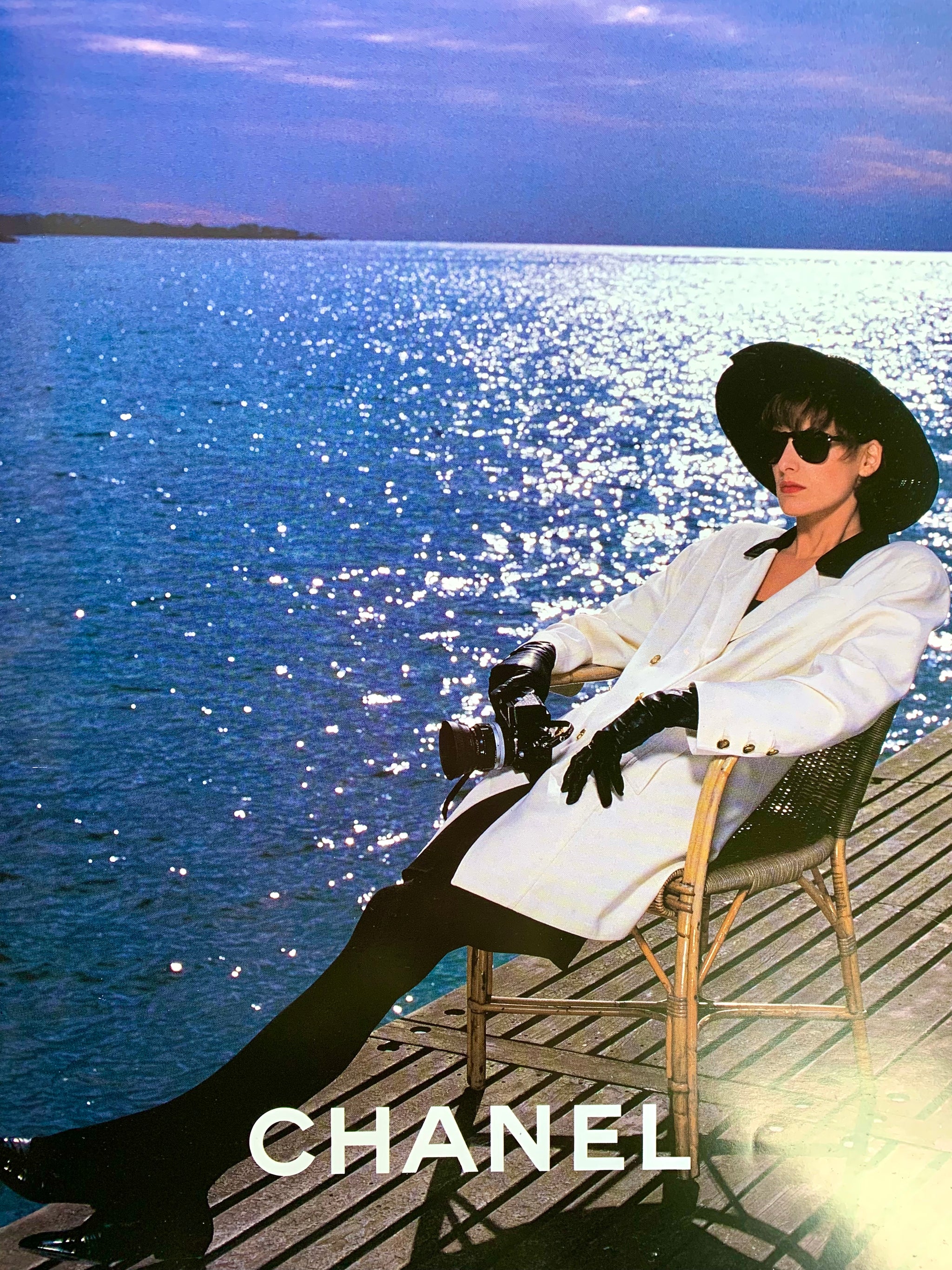 CHANEL 1987 SPRING SUMMER CATALOGUE INÈS DE LA FRESSANGE – The