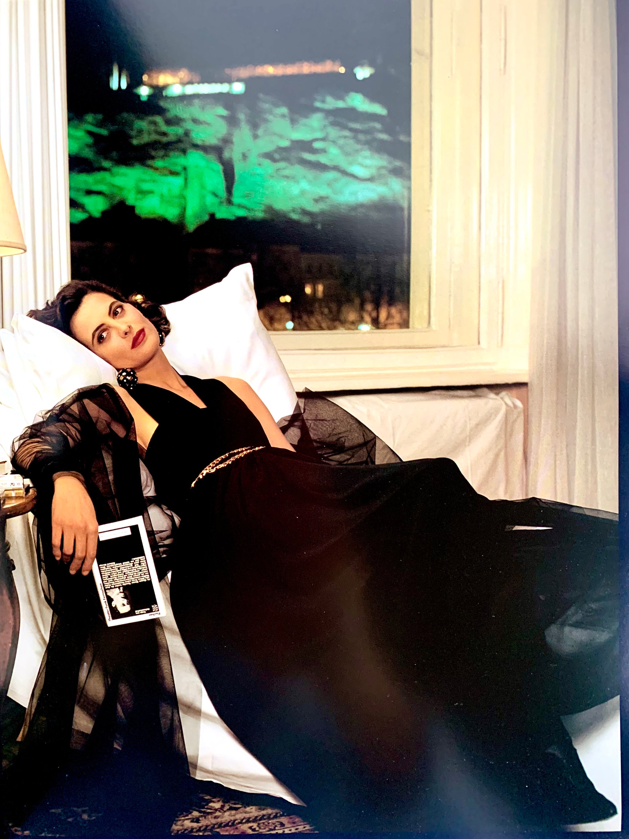 CHANEL 1988- 1989 AUTUMN WINTER CATALOGUE INÈS DE LA