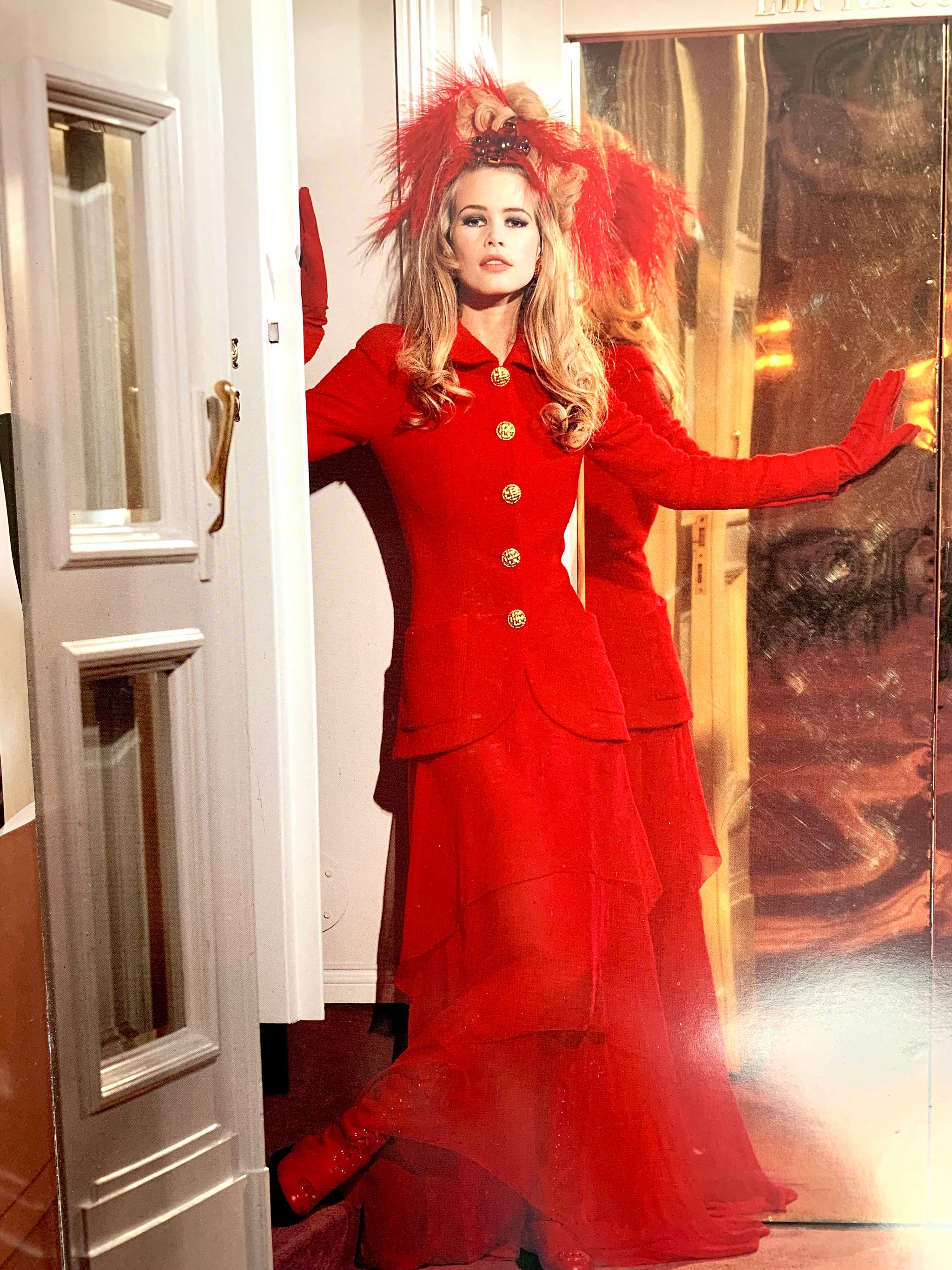 CHANEL 1992 - 1993 AUTUMN WINTER COLLECTION CATALOGUE CLAUDIA