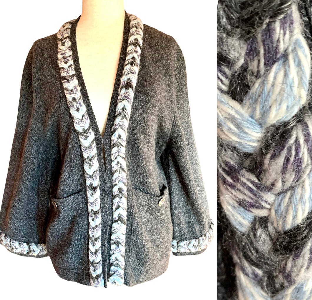 CHANEL CASHMERE JACKET CARDIGAN NEW WITH TAGS