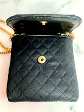 Load image into Gallery viewer, CHANEL “MODE ET MAQUILLAGE” VINTAGE MICRO MINI BAG NECKLACE LEATHER 1988 PRISTINE
