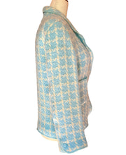 Load image into Gallery viewer, CHANEL ICONIC BABY BLUE BOUCLÉ RUNWAY JACKET 1996 SPRING SUMMER
