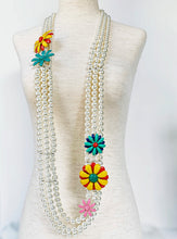 Load image into Gallery viewer, CHANEL SPECTACULAR MASSIVE DAISY PEARL XXL SAUTOIR NECKLACE 2016
