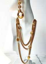 Load image into Gallery viewer, CHANEL VINTAGE CC LION MEDALLION COINS XXL NECKLACE
