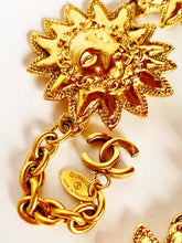Load image into Gallery viewer, CHANEL SPECTACULAR LION SUN NECKLACE BELT EMBLAZONED WITH LOGOS
