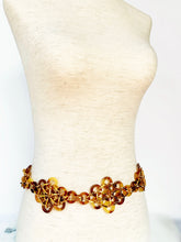 Load image into Gallery viewer, YVES SAINT LAURENT ICONIC RARE 1970s FAUX TORTOISE CHAIN BELT NECKLACE
